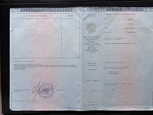 Приложение к диплому специалиста Гиоевой Зарине Анатольевне по специальности «Педиатрия».